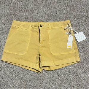 Yellow C&C California Carpenter Jean Shorts